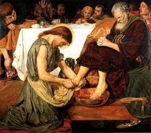Jesus washing Peter's Feet Ford Madox Brown