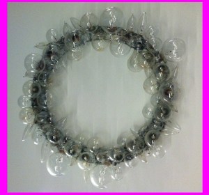 Light Bulb Wreath H. Tullman collection