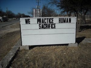 human-sacrifice