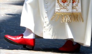 Pope's Prada Shoes