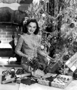 1950s-xmas-Paulette-Goddard