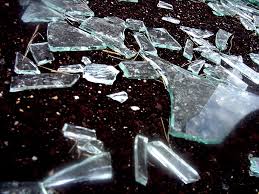 broken glass
