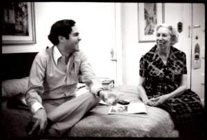 Reynolds Price and Eudora Welty by Jill Krementz